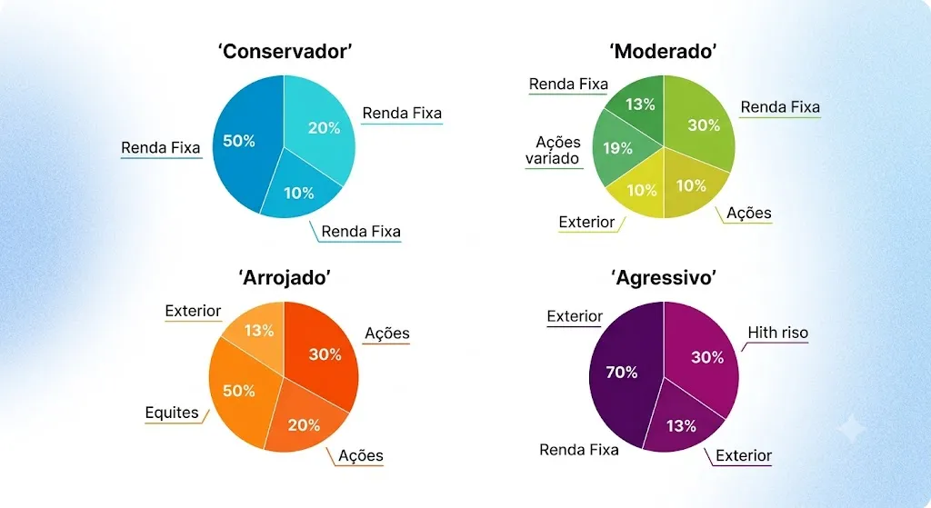 A engenharia por trás de uma carteira de investimentos resiliente. Imagem gerada por IA