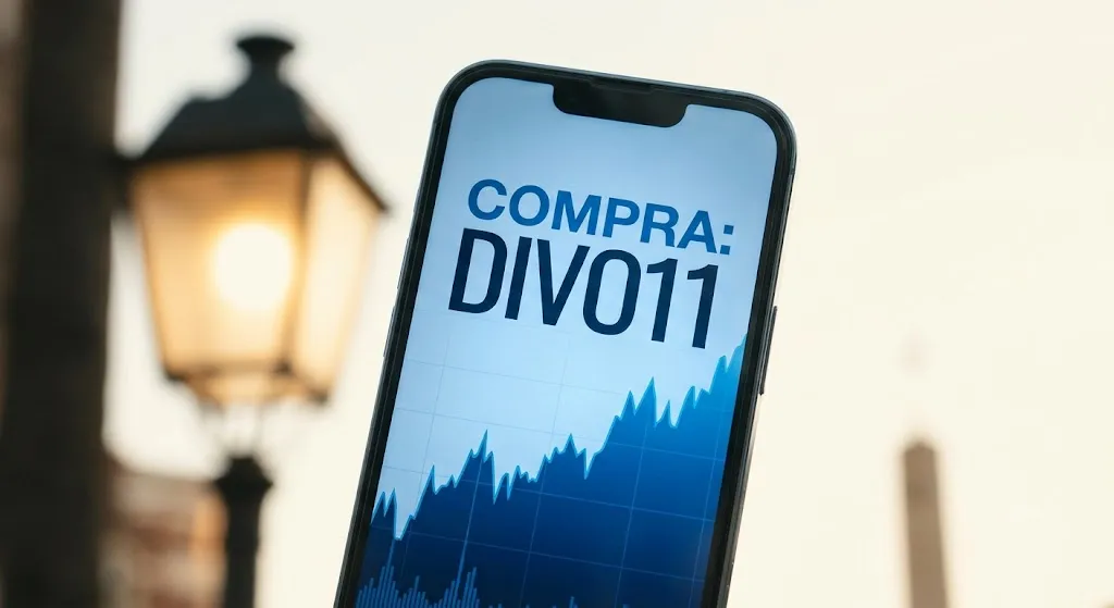 Como investir em dezenas de empresas estáveis com uma única cota. Imagem gerada por IA