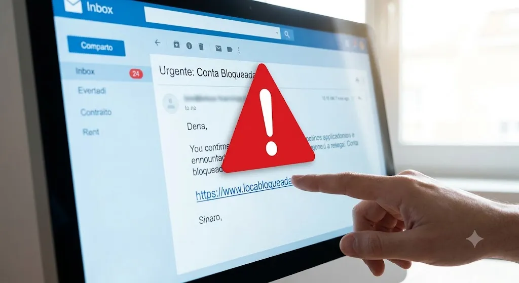 O passo a passo imediato para tentar recuperar o dinheiro perdido. Imagem gerada por IA